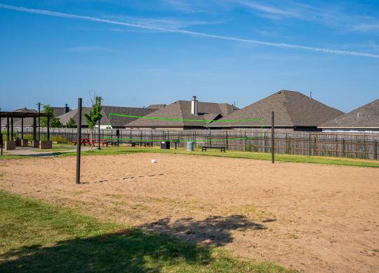 Outdoor Sand Volleyball Court