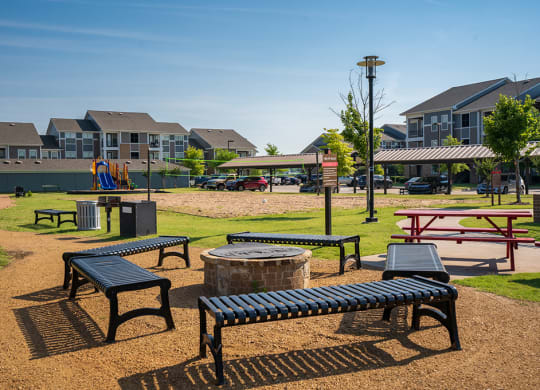 Outdoor Fire Pit Area