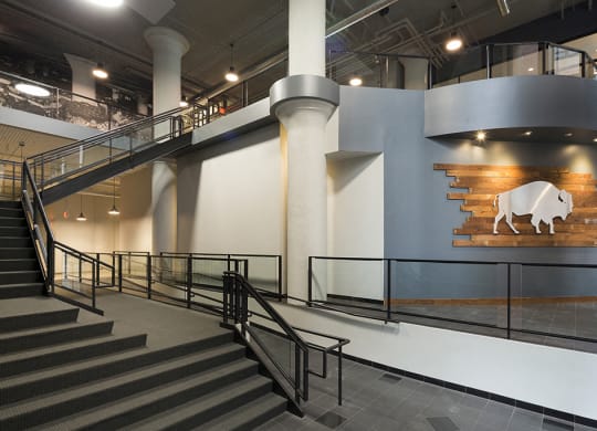 Grand Entrance with Skyway Access