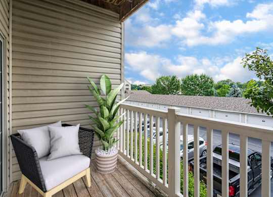 Balcony with Furniture