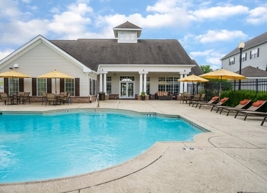 Clubhouse Overlooking the Pool and Sundeck