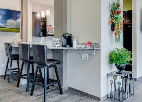 Clubhouse with Coffee Corner