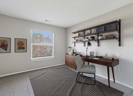 Office Space with Abundant Natural Lighting