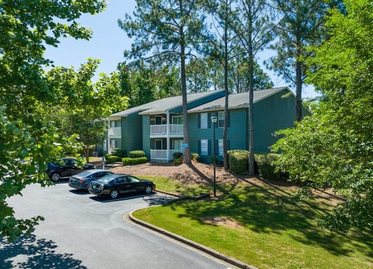 Lush Greenery Throughout The Community With Tall Trees