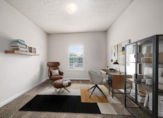 Office Space with Carpet