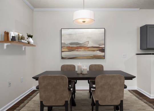 Spacious Dining Room Area