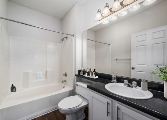 Bathroom with Modern Finishes