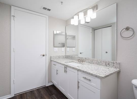 Bathroom with Modern Finishes