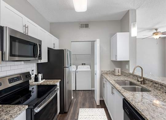 Kitchen With Stainless Steel Appliances