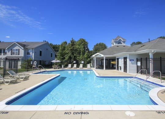 Spacious Outdoor Pool with Sundeck