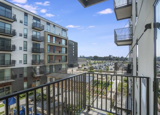 Scenic Apartment Balcony