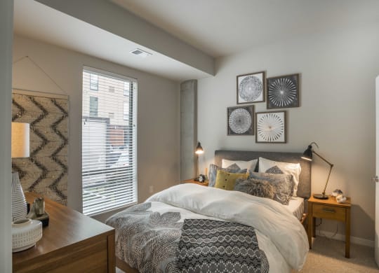 Bedroom With Expansive Windows
