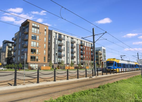 Light Rail Station Near Indigo Apartments