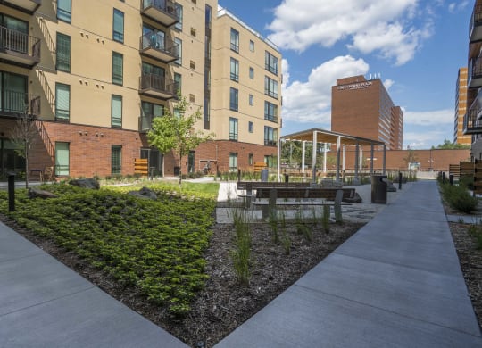 Outdoor Courtyard Area