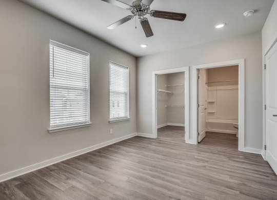 Bedroom with Closet