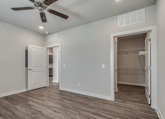 Bedroom With Walk-In Closet