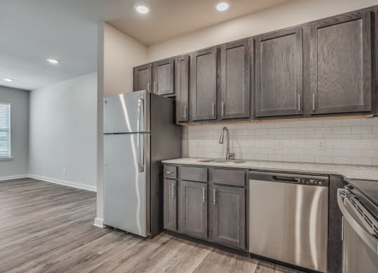Kitchen With Tile Backsplash