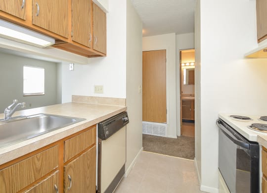 Entryway of Apartment Kitchen