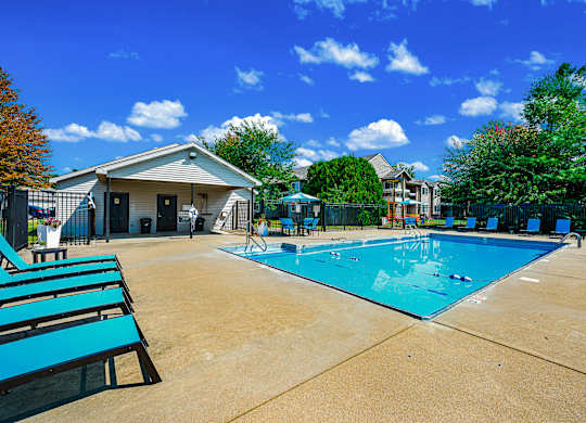 Outdoor Pool with Sundeck