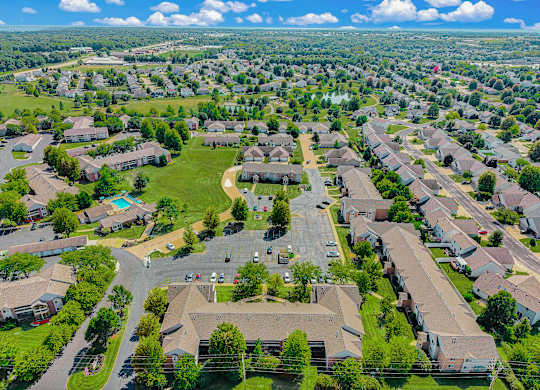 Aerial View Of Knoxville Pointe
