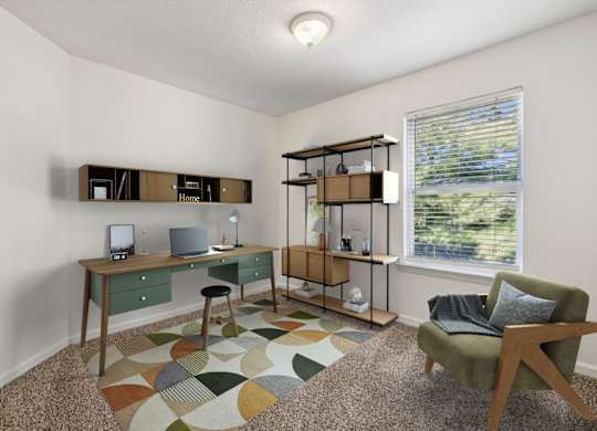 Office Space with Carpet
