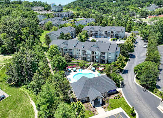Aerial View of Legends on the Park