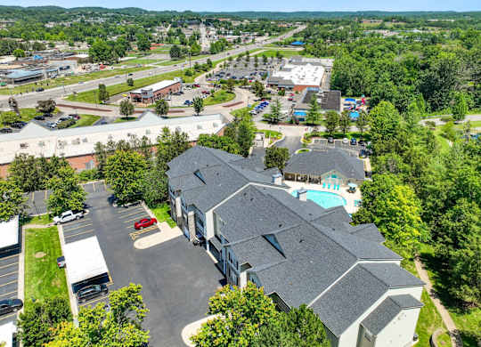 Aerial View of Legends on the Park