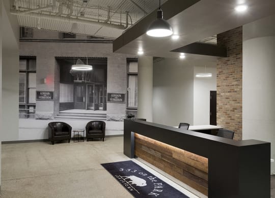 Lobby and Reception Area