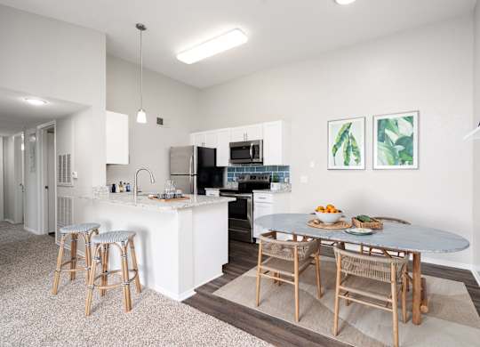 Kitchen with Separate Dining Area