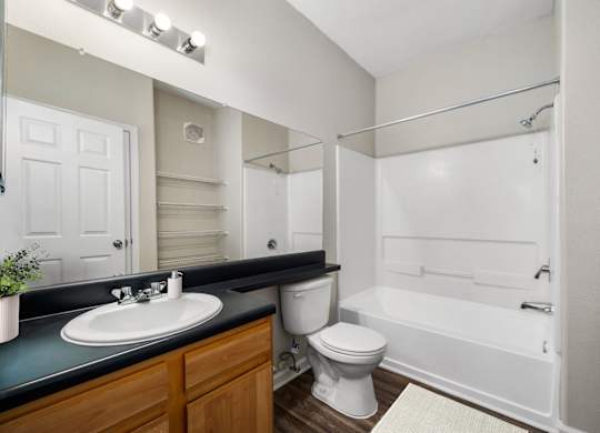 Bathroom with Modern Finishes