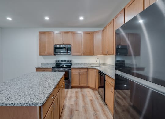 Large Kitchen with Expansive Island