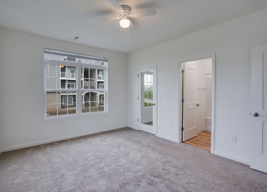 Bedroom with Attached Bathroom