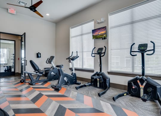 Cardio Equipment at the 24-7 Fitness Center