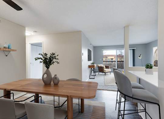 Separate Dining Area