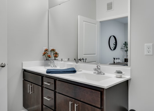 Bathroom With Dual Vanity