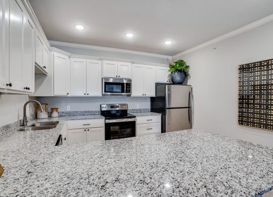 Plenty of Granite Countertop Space