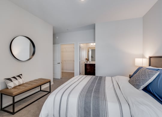 Spacious Bedroom With Attached Bathroom & Walk-In Closet