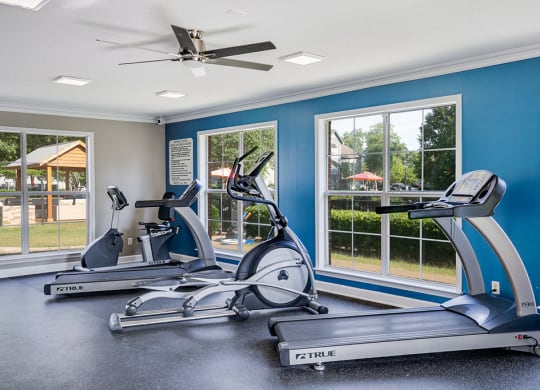 Cardio Equipment in the Fitness Center