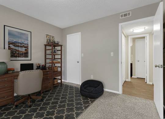 Office Space with Carpet
