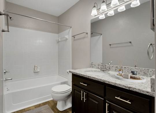 Bathroom with Modern Finishes