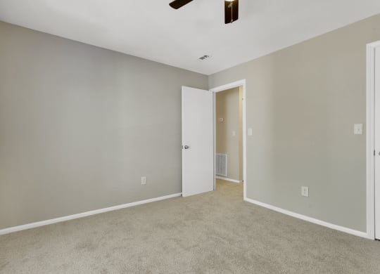 Spacious Bedroom with Plush Carpeting