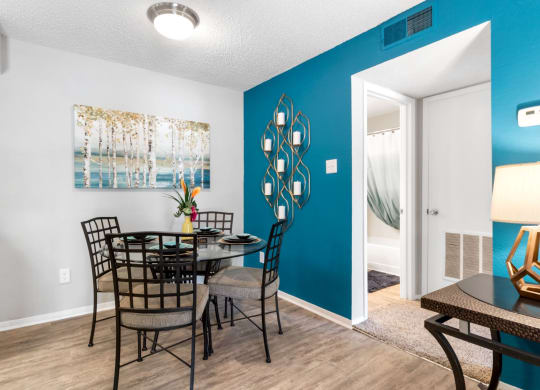 Separate Dining Area with Overhead lighting