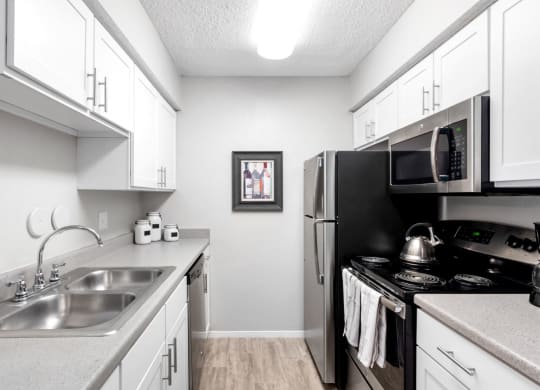 Kitchen With Stainless Steel Appliances