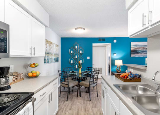 Kitchen with Separate Dining Area
