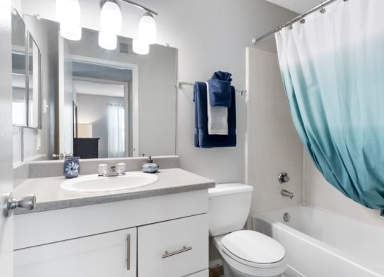 Bathroom with Modern Finishes