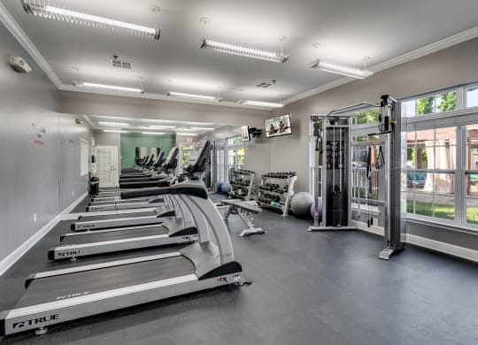 Spacious Fitness Center