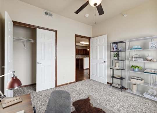 Office Space with Carpet
