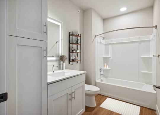 Bathroom with Modern Finishes