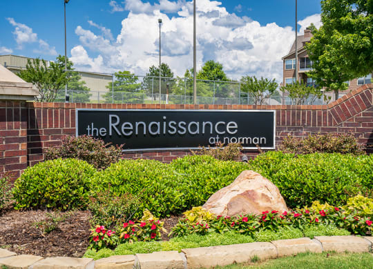 The Renaissance at Norman Monument Sign