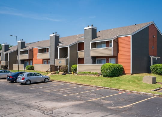 Parking Spaces in Front of a Riverchase Apartment Building